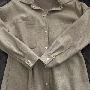 Women's Beige shacket